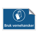 Bruk vernehansker