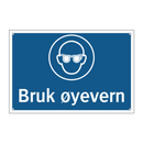 Bruk øyevern