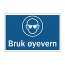 Bruk øyevern