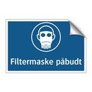 Filtermaske påbudt