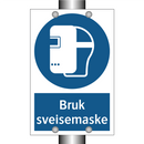 Bruk sveisemaske