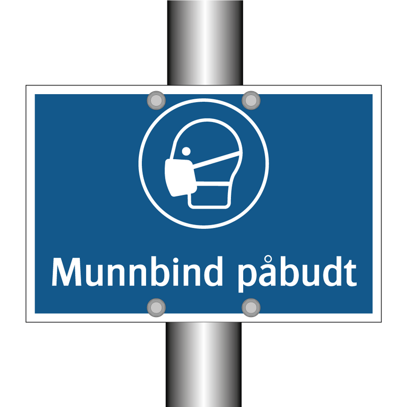Munnbind påbudt