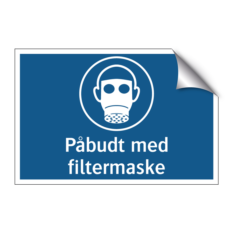Påbudt med Filtermaske & Påbudt med Filtermaske & Påbudt med Filtermaske