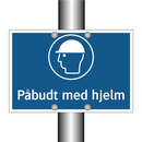 Påbudt med hjelm