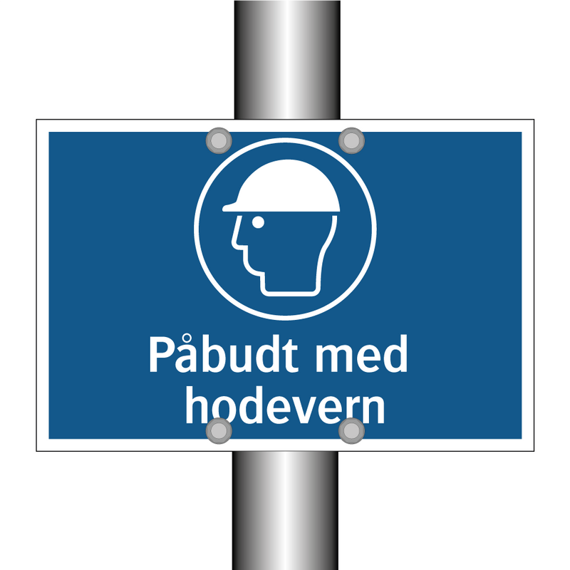 Påbudt med hodevern & Påbudt med hodevern & Påbudt med hodevern & Påbudt med hodevern