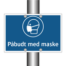 Påbudt med maske