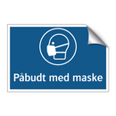 Påbudt med maske