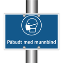 Påbudt med munnbind