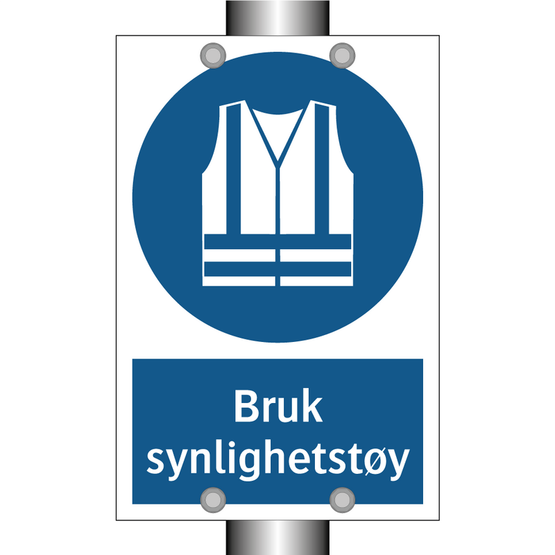 Bruk synlighetstøy
