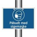 Påbudt med støvmaske
