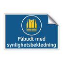Påbudt med synlighetsbekledning