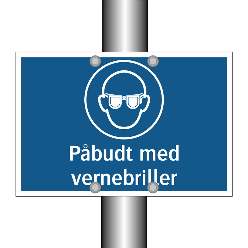 Påbudt med vernebriller