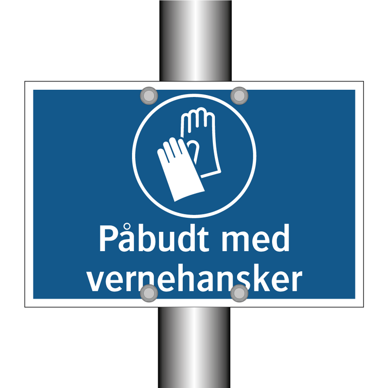 Påbudt med vernehansker