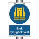 Bruk synlighetsvest
