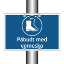 Påbudt med vernesko