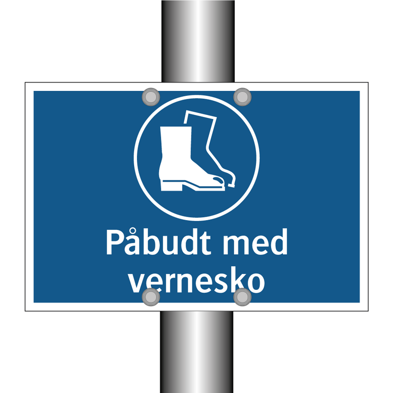Påbudt med vernesko
