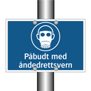 Påbudt med åndedrettsvern