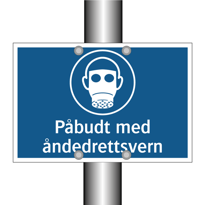 Påbudt med åndedrettsvern