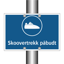 Skoovertrekk påbudt
