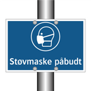 Støvmaske påbudt