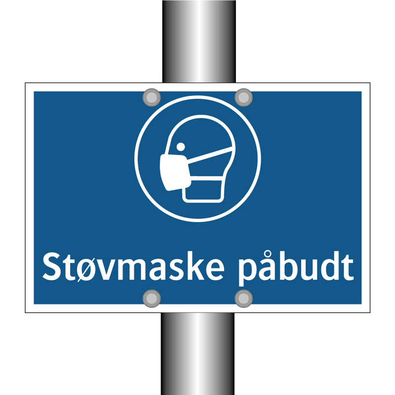 Støvmaske påbudt