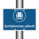 Synlighetstøy påbudt