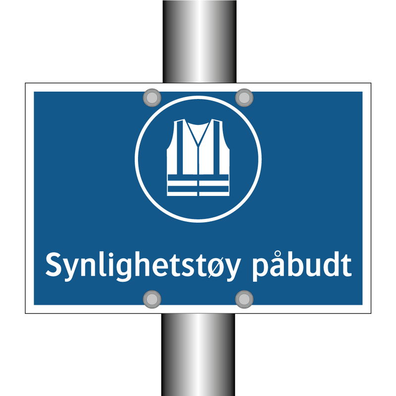 Synlighetstøy påbudt