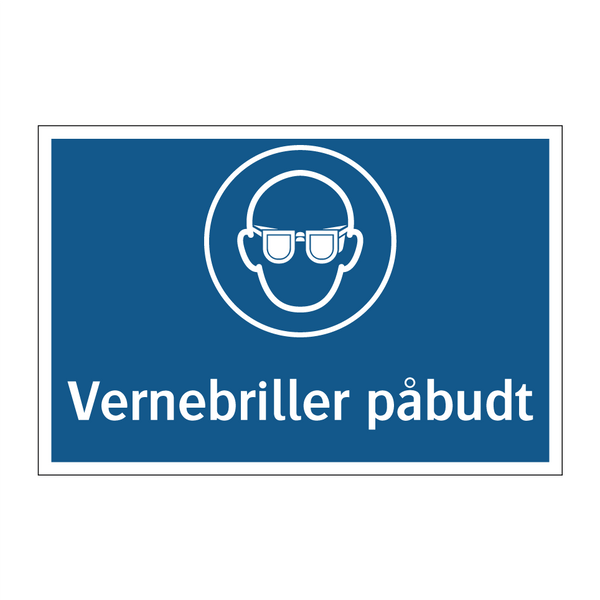 Vernebriller påbudt & Vernebriller påbudt & Vernebriller påbudt & Vernebriller påbudt