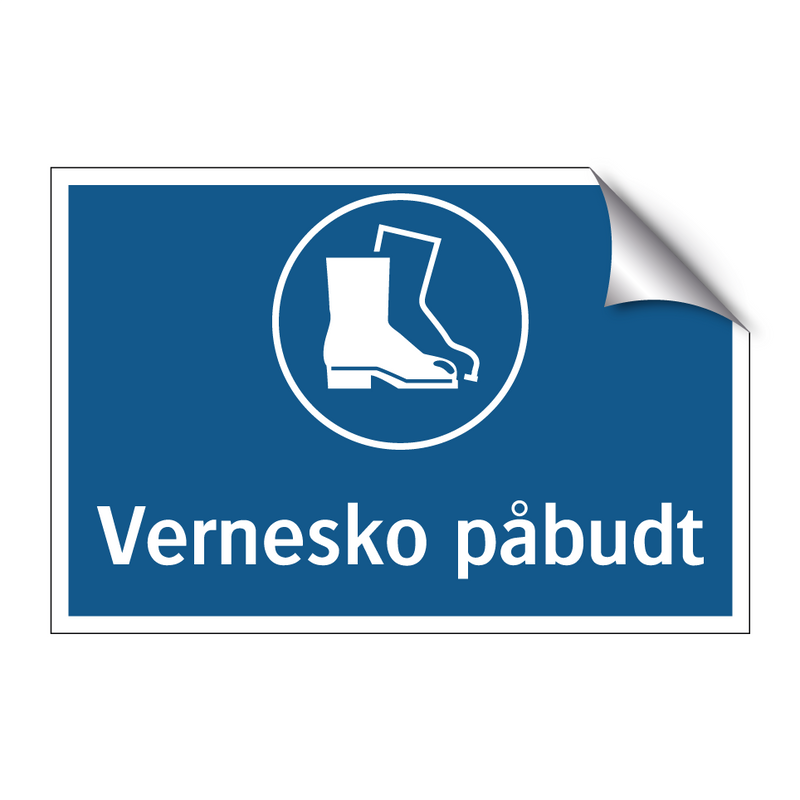 Vernesko påbudt