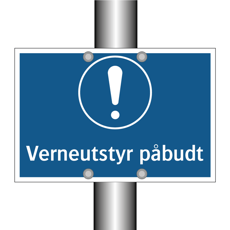 Verneutstyr påbudt & Verneutstyr påbudt & Verneutstyr påbudt & Verneutstyr påbudt