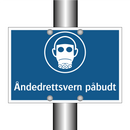 Åndedrettsvern påbudt