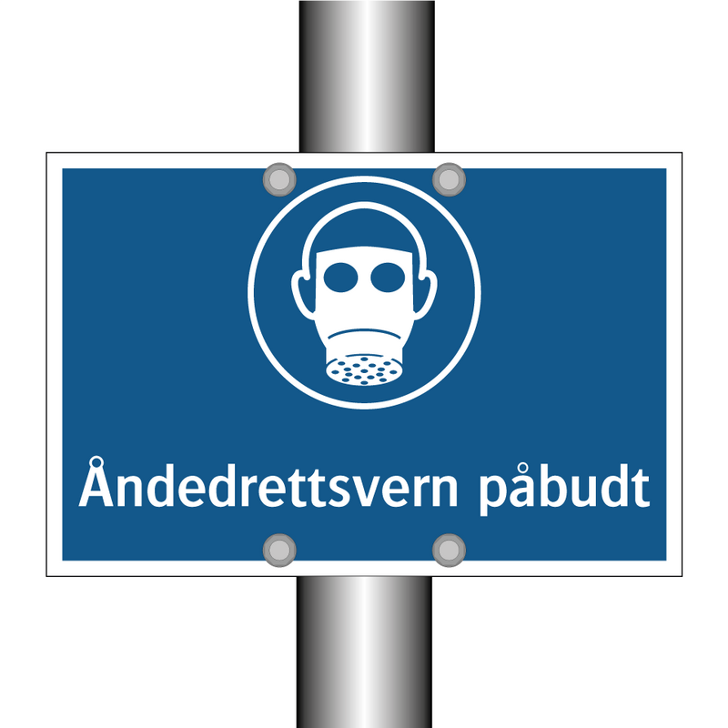 Åndedrettsvern påbudt