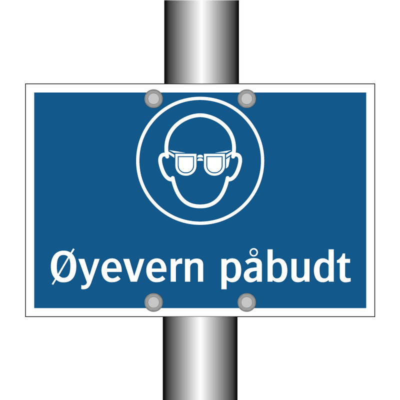 Øyevern påbudt