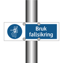 Bruk fallsikring
