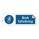 Bruk fallsikring