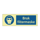 Bruk filtermaske