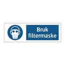 Bruk filtermaske