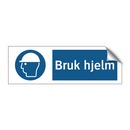 Bruk hjelm