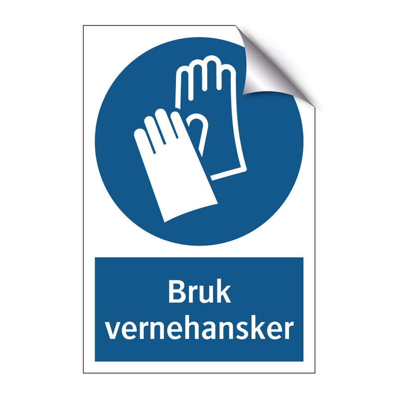 Bruk vernehansker