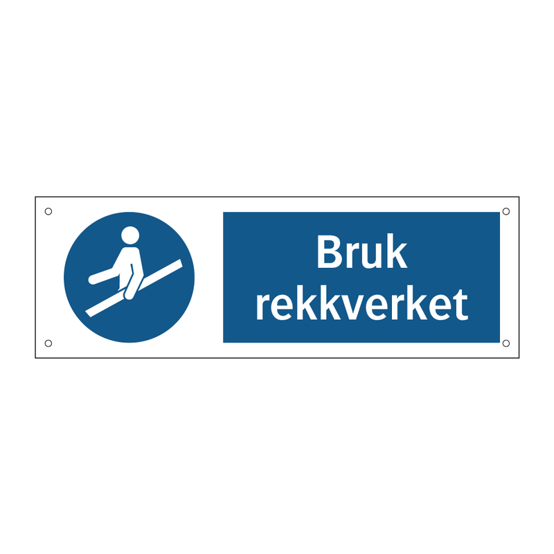Bruk rekkverket
