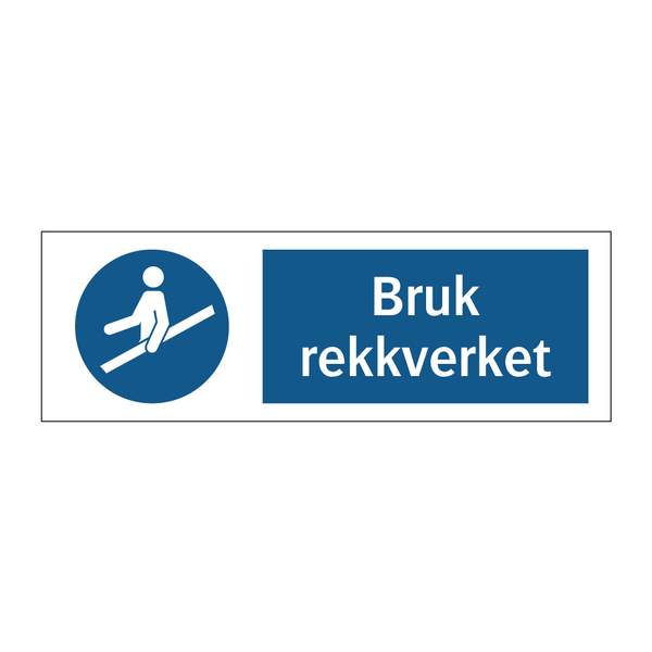 Bruk rekkverket