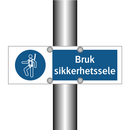 Bruk sikkerhetssele