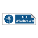 Bruk sikkerhetssele