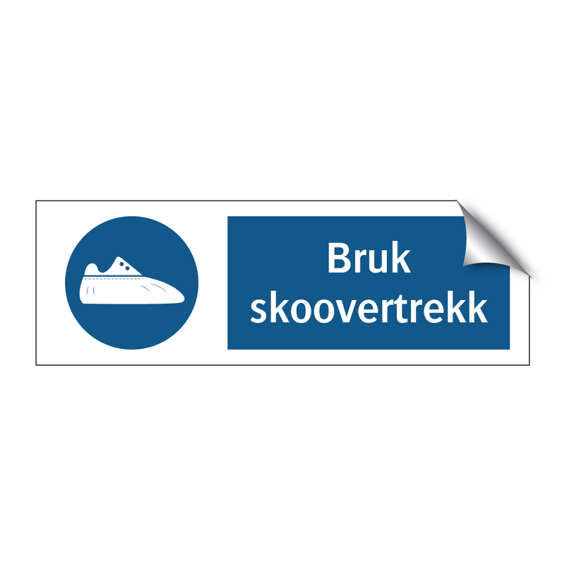 Bruk skoovertrekk