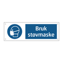 Bruk støvmaske