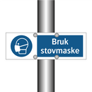 Bruk støvmaske