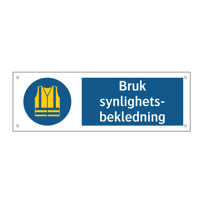 Bruk synlighetsbekledning & Bruk synlighetsbekledning & Bruk synlighetsbekledning