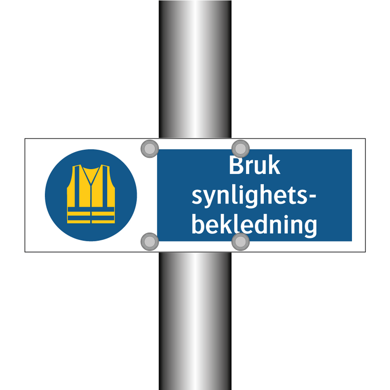 Bruk synlighetsbekledning