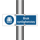 Bruk synlighetstøy