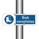 Bruk vernefottøy